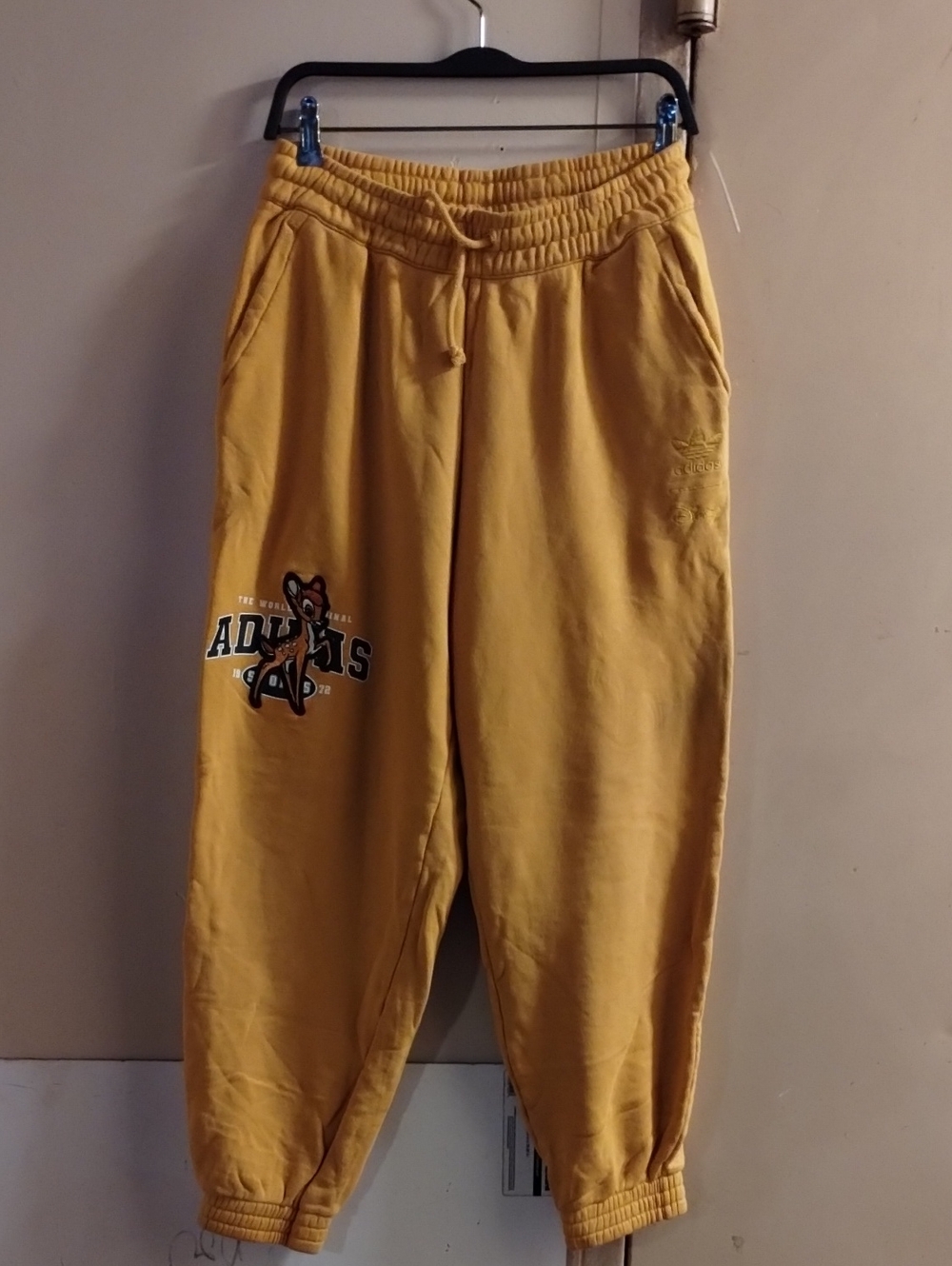 adidas  Men Mustard Jogger Sweatpants - Yellow
